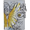 Anna by Anuschka Women's Hand Painted Genuine Leather Ladies Wallet