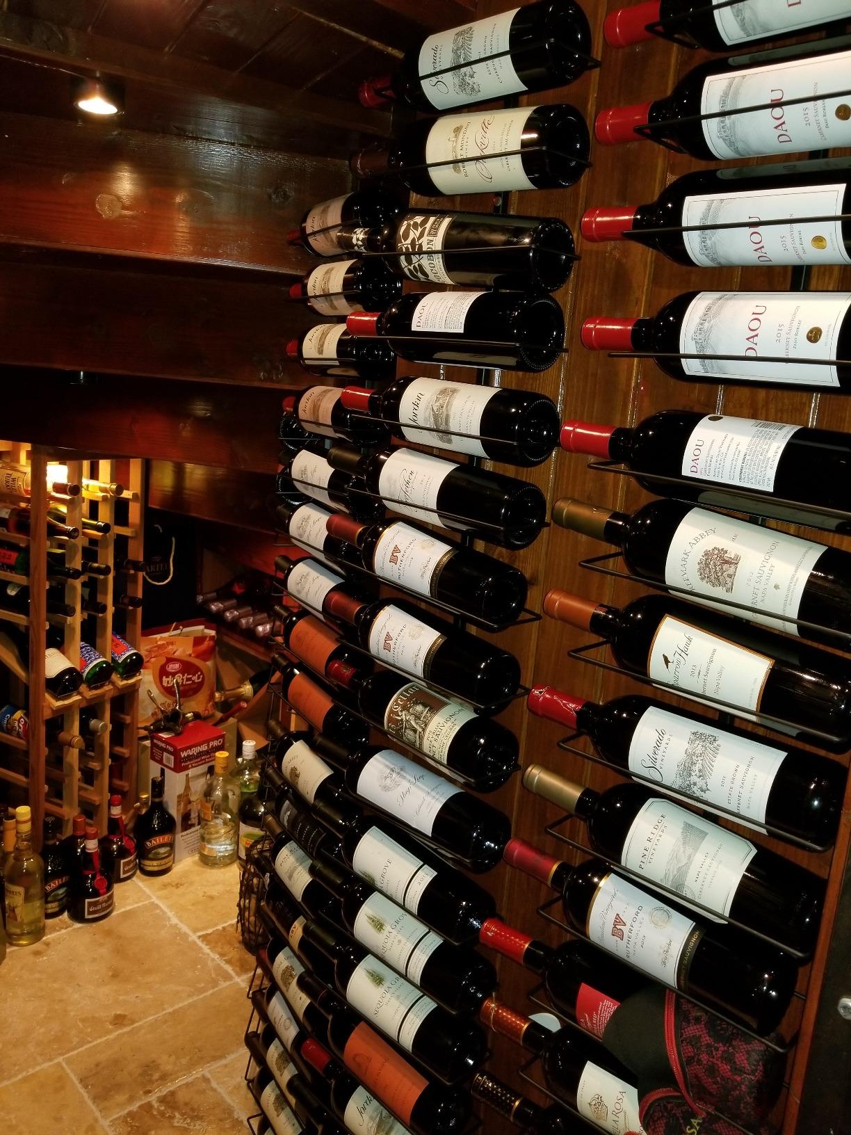 5/mo Finance Sorbus Wall Mount Wine Rack (Holds 9 Bottles) Wine