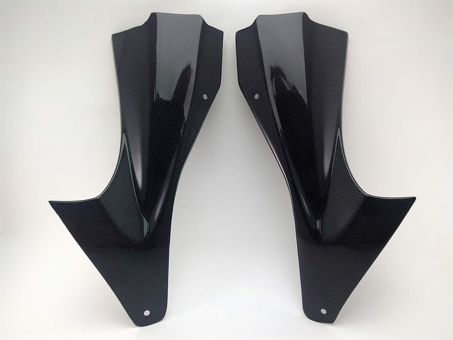 2006 2007 Yamaha YZF R6 100% Carbon Fiber Inner Dash Air Ram Intake Inlet Tube Duct Cover Panel Fairings