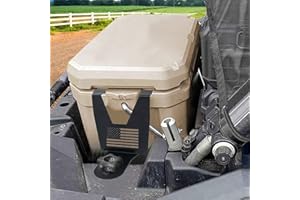 Sresk USA Flag Ozark 26 Cooler Mounting Brackets, RZR Cooler Mount Accessories Compatible with Polaris RZR / XP / Turbo Rust Resistant Waterproof Easy to Install Pack of 2 (USA Flag)