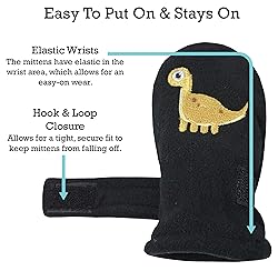 N'Ice Caps Baby Toddler Mittens Kids 2 Pairs Fleece