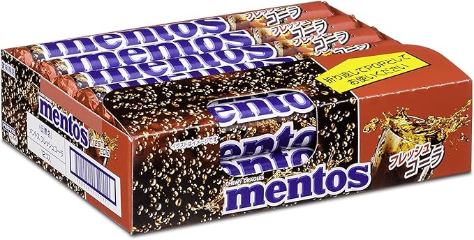 Amazon クラシエ メントス フレッシュコーラ 37 5g 12個 クラシエフーズ あめ キャンディ 通販