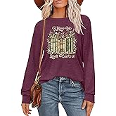 CAZYCHILD Book Shirts for Women I Have No Shelf Control Graphic Long Sleeve Reading Tshirts Teacher Gifts Tee Tops