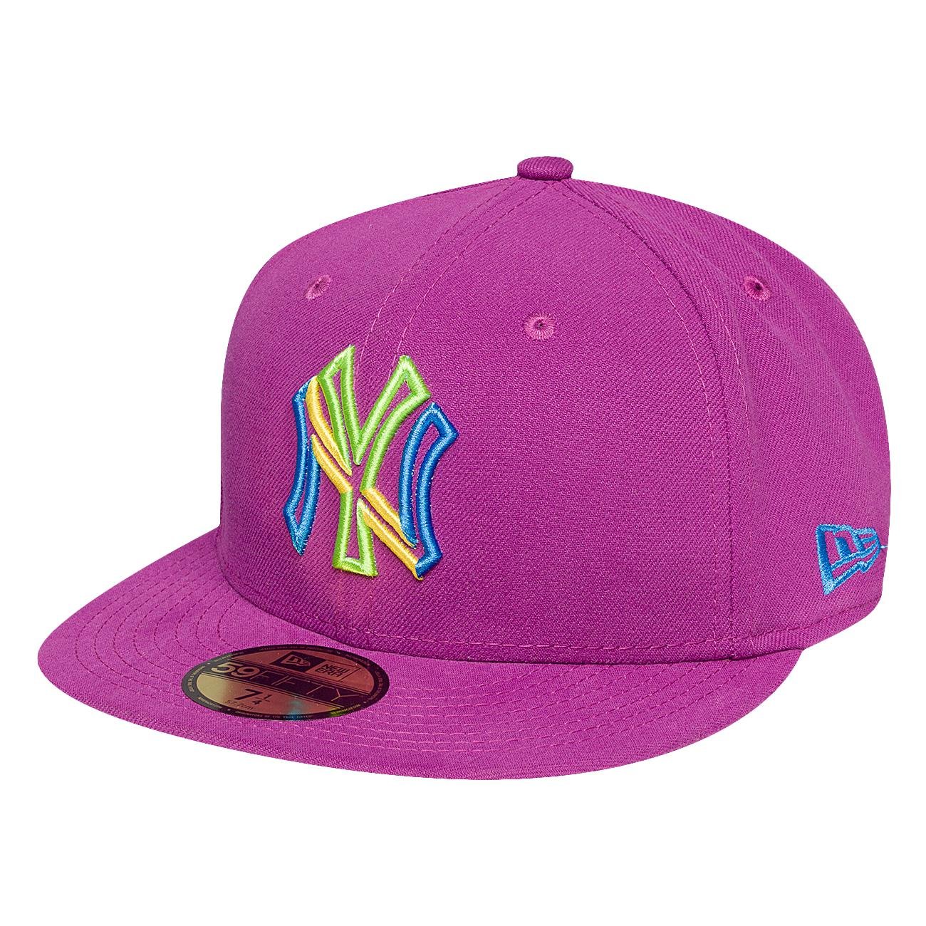 purple white sox hat