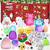Advent Calendar 2026, 24 Days of Christmas Countdown Calendar | Including 24 Kawaii Squishies Toys, Surprises Sensory Fidget Toys for Kids &amp; Adult, Christmas Party Favors Squeeze Gift