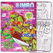 Teenage Mutant Ninja Turtles Jumbo Coloring & Activity Book 96pgs