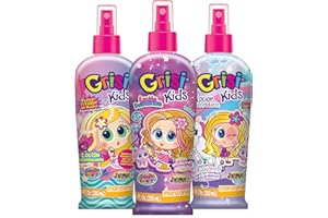Grisi Kids Manzanilli Detangler Strawberry Fresa,8.4 Fl Oz (Pack of 3), (EX8011)