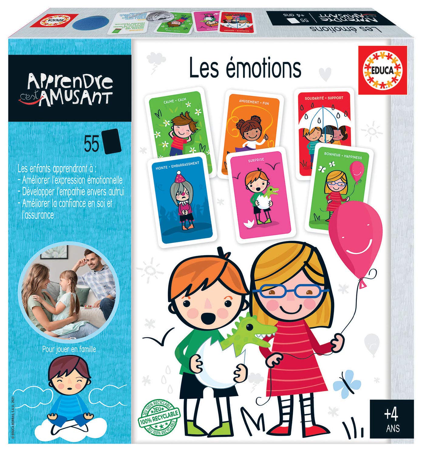 Educa 18829, educational game for children aged 4 and up.