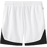 MIVEI Boys Athletic Shorts with Zipper Pockets Dri Fit Quick Dry Basketball Soccer Mesh Youth Kids Gym Elastic Waistband