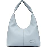 NEWBELLA Vegan Leather Hobo Shoulder Bag for Women, Lightweight Hobo Purse, Casual Commute Bag for Daily Work Shopping Travel