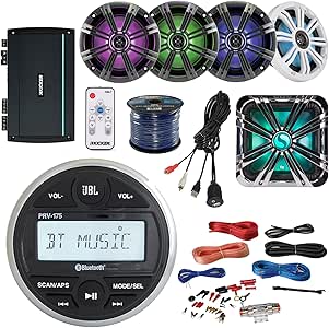Amazon.com: JBL PRV-175 Marine Boat Bluetooth Gauge Receiver Bundle
