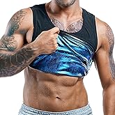 Sweat Spark Men’s Sweat Vest - Boost Weight Loss with Increased Sweating & Compression Technology Sauna Vest for Men (XS-7XL)