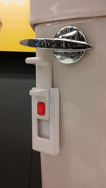 child proof toilet handle lock