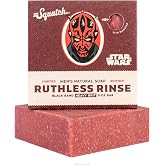 Dr. Squatch Natural Men&rsquo;s Bar Soap, Star Wars Soap (5oz, 1-Pack) | Limited Edition, Cold Process Body Soap Bar with Natural Oils, Gifts for Men (Ruthless Rinse)