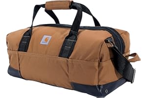 Carhartt Classic Duffels, Heavy-Duty Bag for Jobsite, Gym and Travel