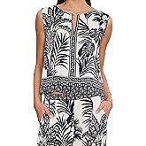 Velvet by Graham & Spencer Women's Neva Palm Print Top