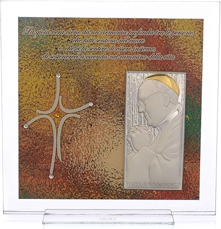 Holyart Quadro Matrimonio Frase Papa Francesco 23x23 Cm Amazon It Casa E Cucina