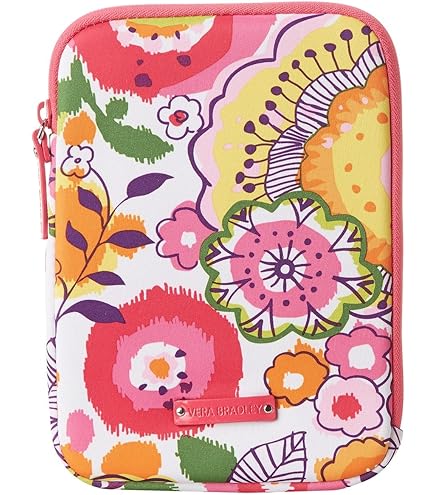 値下げ‼︎ ベラブラッドリー iPad&タブレットケース Amazon.com: Vera Bradley Quilted Tablet Sleeve, Pink & Orange