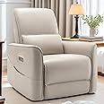 Amazon.com: Korser Nursery Glider Recliner Chair, Power Rocker Swivel ...