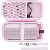 Lebakort Hard Case Compatible with Bose SoundLink Flex 2nd Gen/Bose SoundLink Flex Portable Speaker, Petal Pink Case