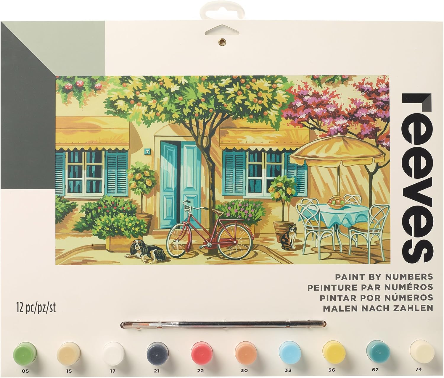 Reeves Alfresco Paint by Numbers Set, Large Amazon.co.uk Kitchen & Home