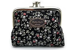 Patty Both Cute Classic Floral Exquisite Buckle Coin Purse
