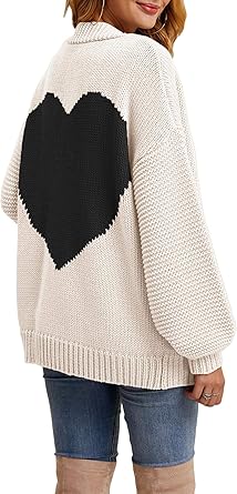 Womens white spring sweater Clearance