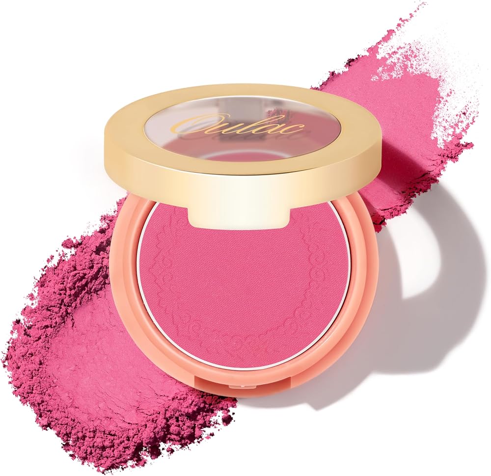 Oulac Bright Pink Blush N06 Dance with me Vegan Cruelty Free 8Hr Wear