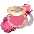 Oulac Hot Pink Blush Makeup| Highly Pigmented Powder Blush| Natural Matte| Shape & Highlight Face| Cruelty-Free Blush with Rose Oil| 06 Dance with me 4.8g
