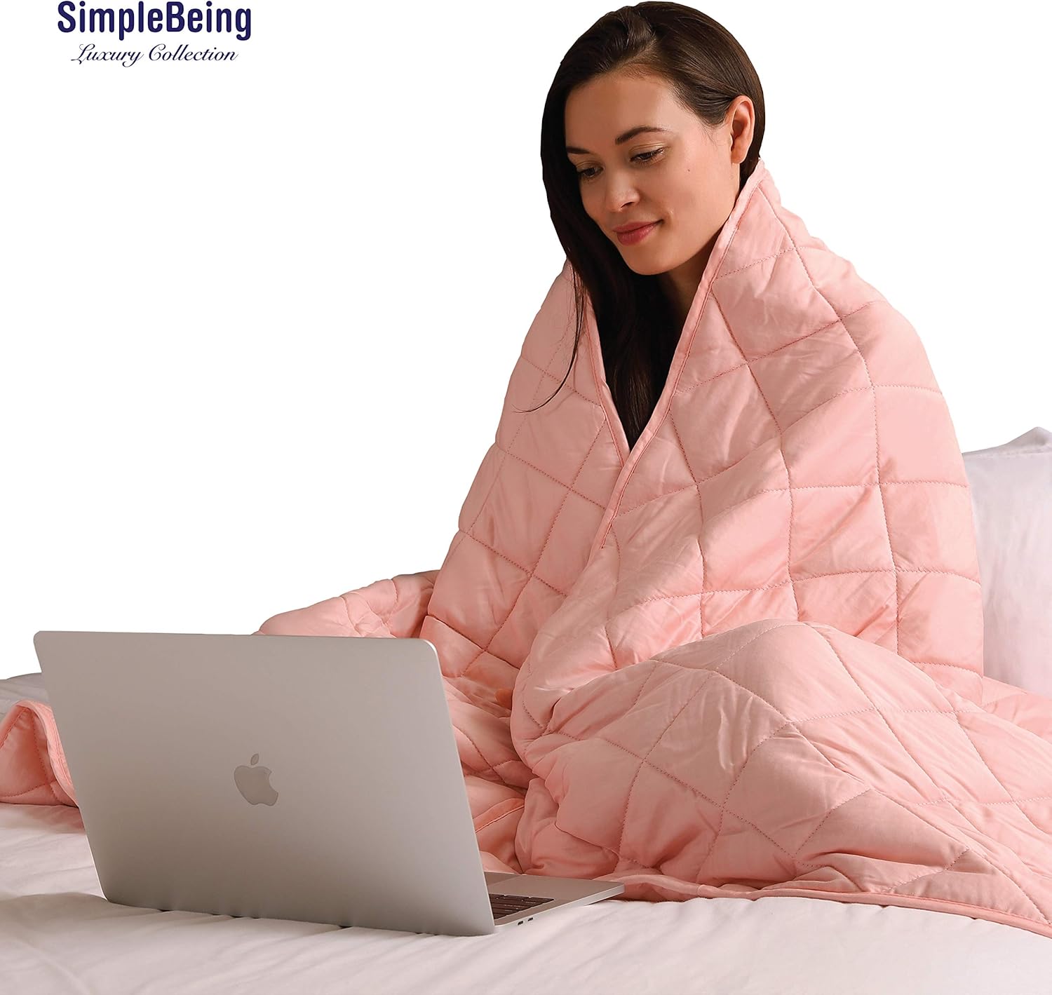 Amazon.com: Simple Being Weighted Blanket, 48x72 15lb, Patented 9