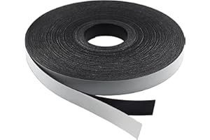 Master Magnetics Flexible Magnetic Tape - Magnet Strip with Strong Adhesive Backing for Walls, Boards, Signs, and More - 0.06" Thick - 0.75" W - 100 Ft - 1 Roll