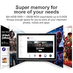 BYYBUO Tablet 10.1 inch, 2 in 1 Android 12 Tablets