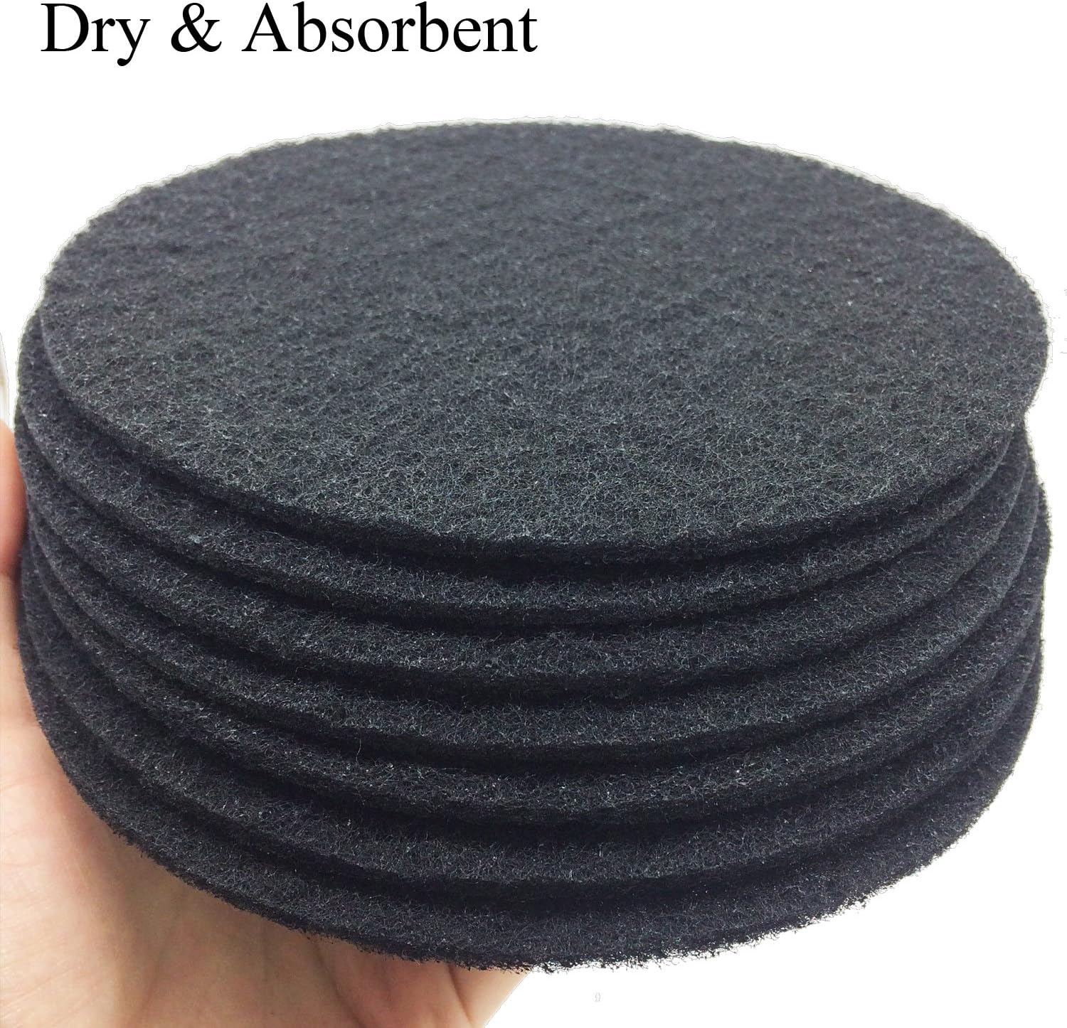 12 Pack Charcoal Filters for Kitchen Compost Bin Pail Replacement Filter Countertop Home Bucket Refill Sets, Round: Kitchen & Dining