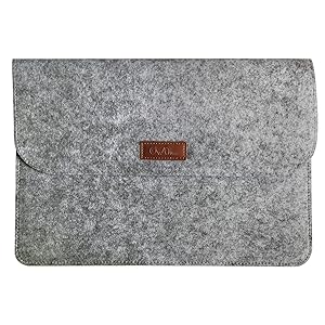 Ownuzz Protective Felt Case Bag Cover for All-New Tracing Light Box, Portable Felt Carrying Pouch Protective Cover Laptop protective cover Big folder Envelope Bag Cover(Light Gray)