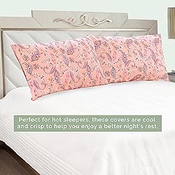 Elegant Comfort Ultra Soft Set of 2 Floral Print