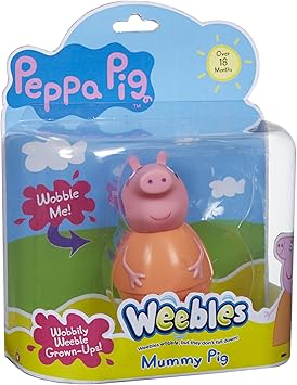 peppa pig weeble wobble