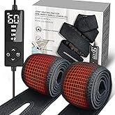 sticro Set of 2 Long Heating Pad for Hands/Arm/Ankle/Knee Pain Relief, Heated Wrap for Golfers Tennis Elbow, Carpal Tunnel, Knee Joint Arthritis Leg Ankle Plantar Fasciitis, Achilles Tendonitis