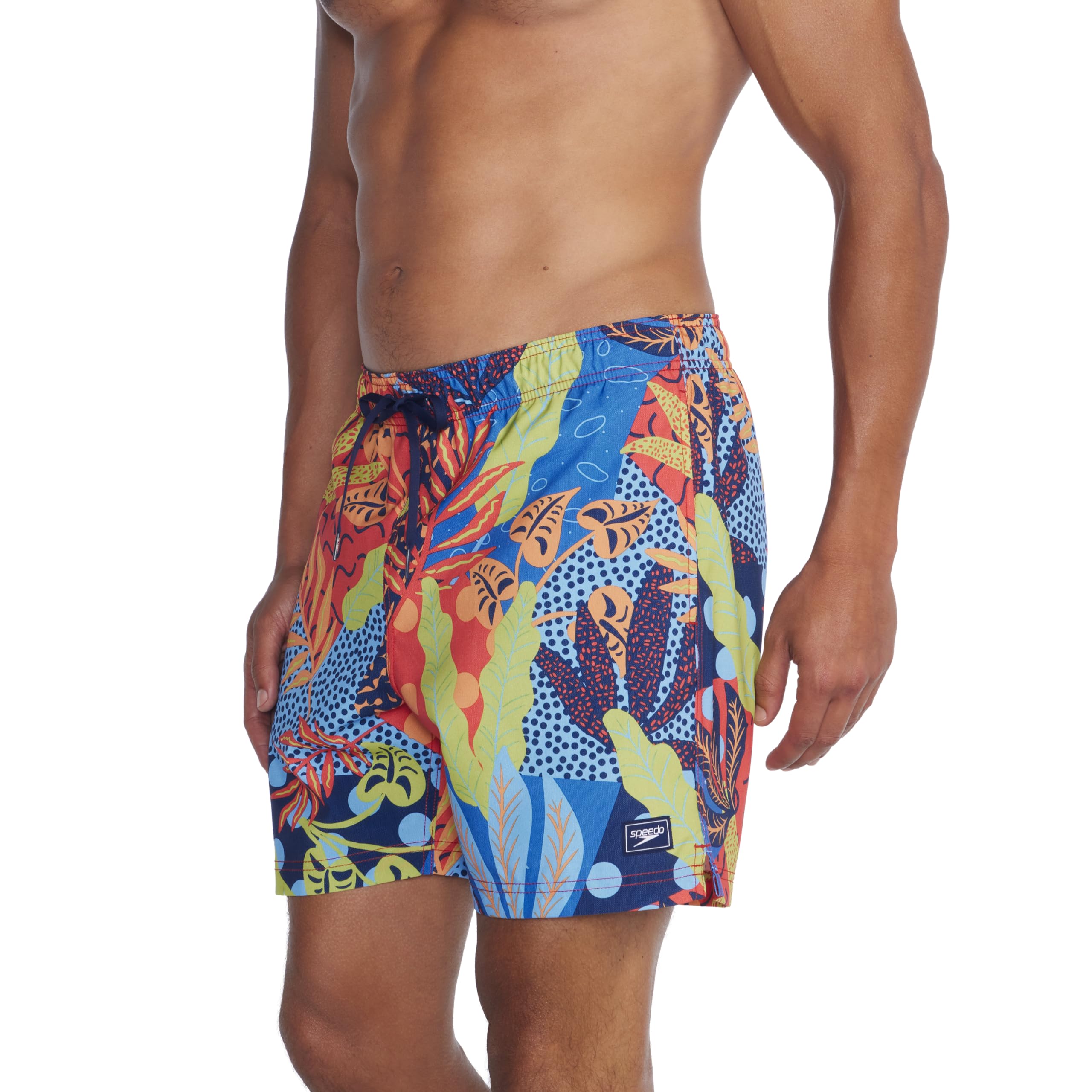 Speedo Men’s Swim Trunk Short Length Redondo Printed