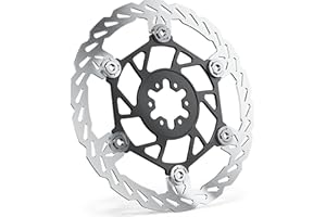 BEASTSPK Floating Front Disc Brake Rotor(220mm),Aircraft Aluminum Core,Stainless Steel MTB Brakes Rotors with 6-Hole,Thickness 2.3mm,for Talaria Sting R MX3,MX4,Light Bee X,Segway X160/X260 (Front)