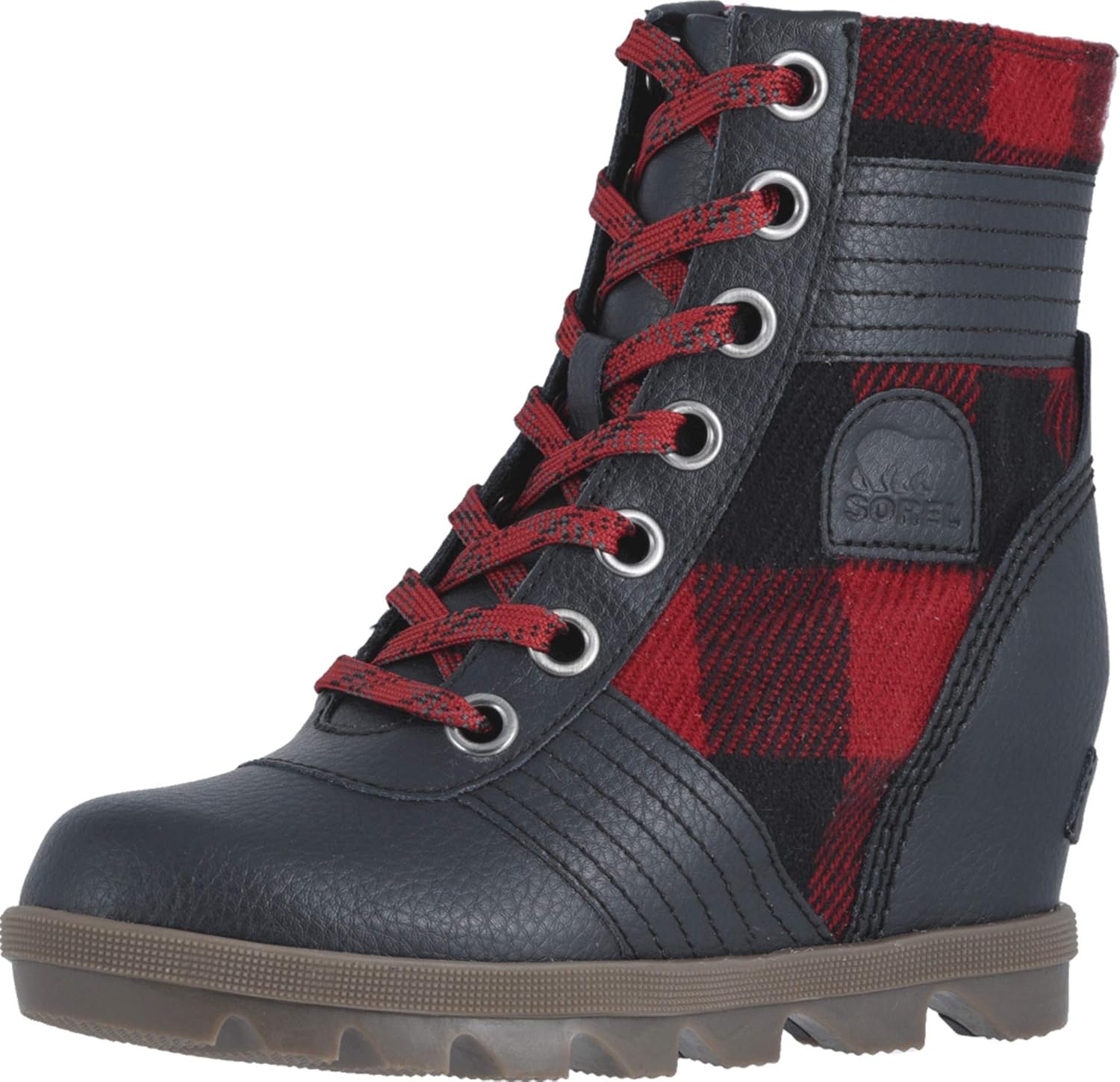 sorel wedge boots amazon