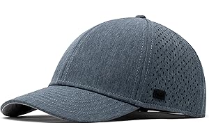 melin A-Game Hydro, Performance Snapback Hats, Water-Resistant Baseball Caps for Men & Women, Golf, Running, or Workout Hat