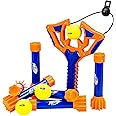 Nerf Slingshot Challenge - Kids Slingshot Bowling Game Set - Toy Target Game for Kids - Foam Ball Shooter Balls Included - Fun Toy for Boys + Girls