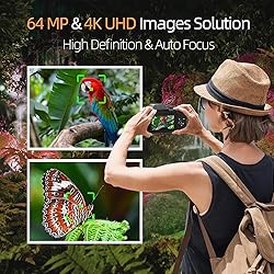 Monitech 64MP Digital Camera for Photography and