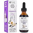 Pure Inventions Tranquility - Supports Relaxation - Vanilla and Chamomile - Water Infusion Drops - No Sugar, Calories, or Artificial Sweeteners - 60 Servings - 2oz