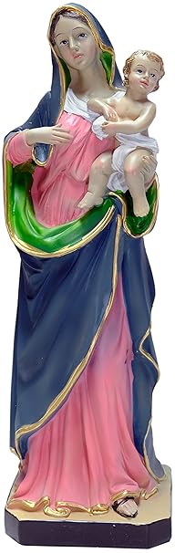 Kaltner Präsente Geschenkidee - Deko Figur Mutter Gottes Maria Madonna mit Jesus Kind