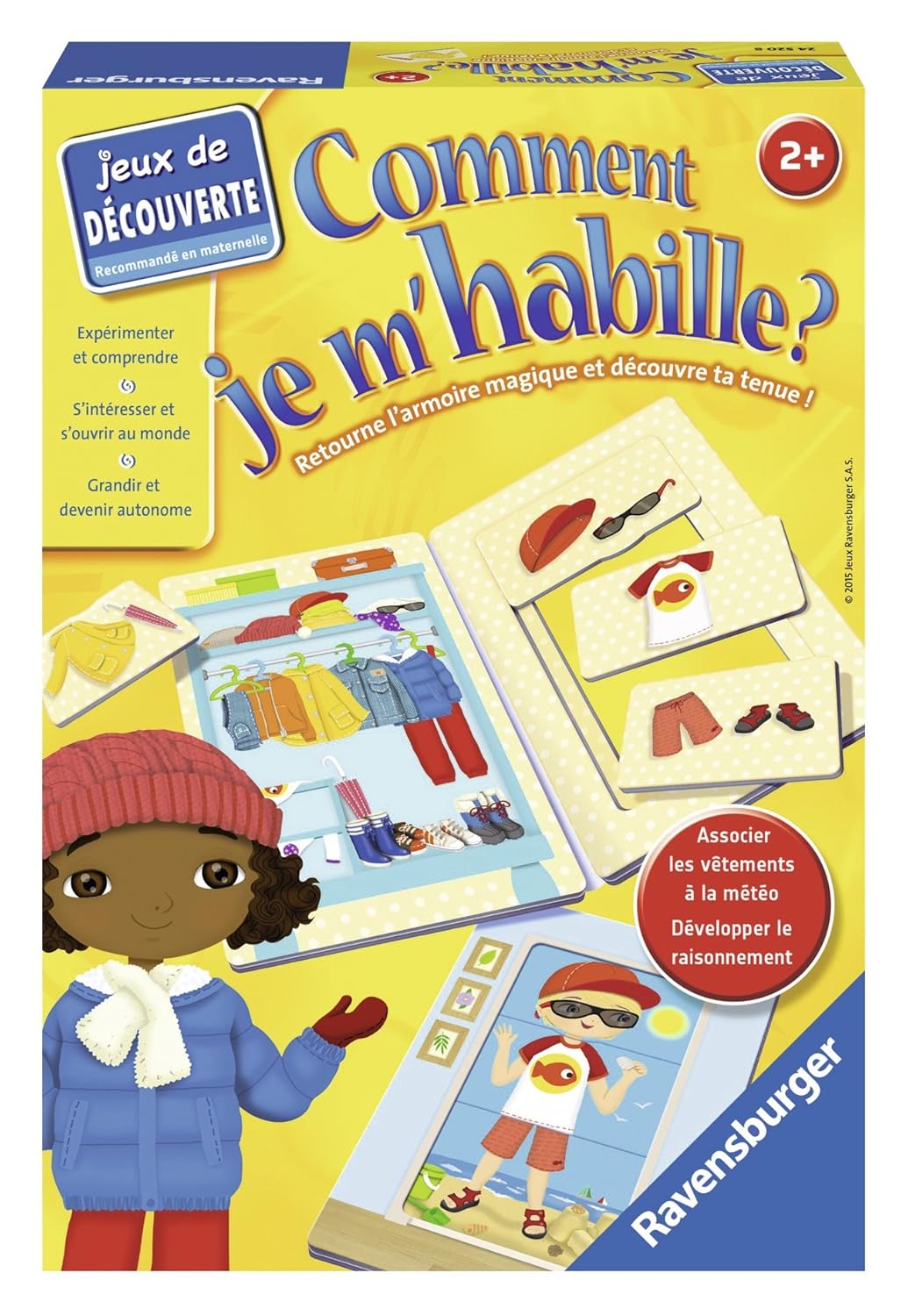 Ravensburger Gioco Da Tavolo Educativo Come Mi Vesto