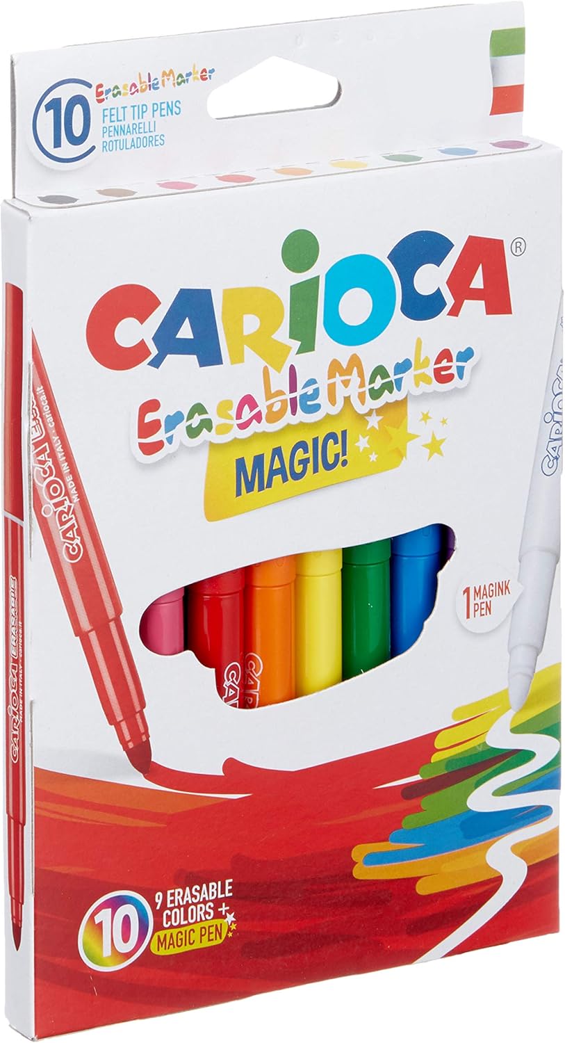 Carioca A52412388 - Pack de 10 rotuladores: Amazon.es: Oficina y ...