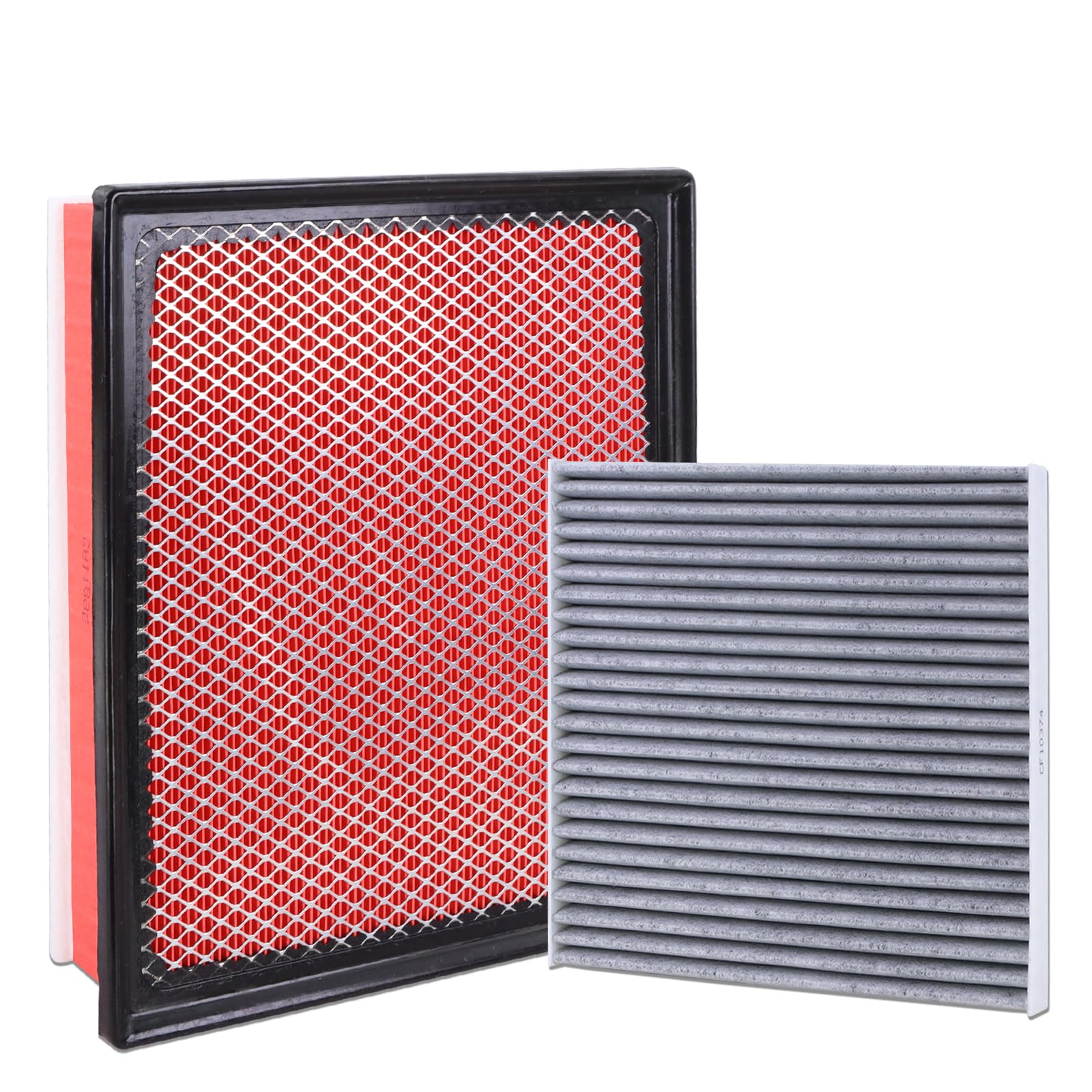 Photo 1 of CA11895 Engine Air Filter and CF10374 Cabin Air Filter kit Compatible with 2016-2023 Toyota Tacoma V6 3.5L Replaces 17801-0P100 17801-0S020 87139-YZZ09 CAF1765
