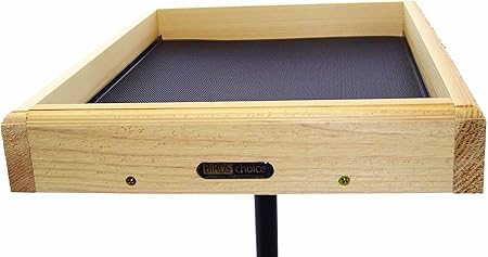 Amazon Com Birds Choice Cedar 17in X 14in Open Platform Feeder