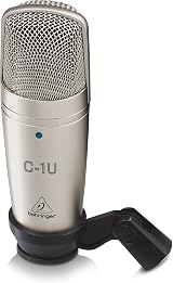 Behringer C-1U Studio Condenser Microphone with USB Interface view 7